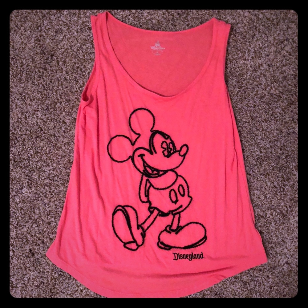 Coral Mickey Disneyland tank